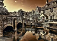 Jigsaw Puzzle Castle Combe England