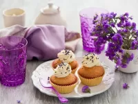 Слагалица Still-life with muffins