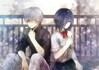 Jigsaw Puzzle Ken and Touka