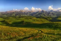Quebra-cabeça kyrgyzstan