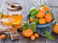 Bulmaca Mandarins and honey