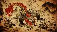Quebra-cabeça Chinese dragon