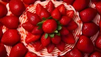 Bulmaca Strawberry dessert