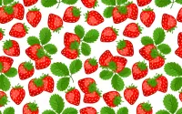 Puzzle Strawberry pattern