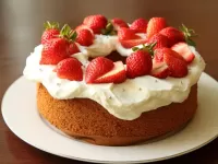 Слагалица strawberry cheesecake