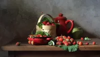 Quebra-cabeça Strawberry abundance