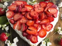 Puzzle Strawberry heart