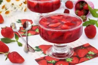 Bulmaca Strawberry jelly