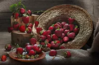 Jigsaw Puzzle Strawberry and hat