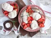 Jigsaw Puzzle Creamed strawberry