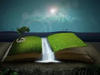 Quebra-cabeça Book of nature