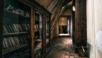 Slagalica Books in the attic