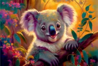 Jigsaw Puzzle Koala