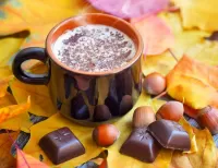 Jigsaw Puzzle Coffee and candies