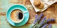 Jigsaw Puzzle Coffee with lavender