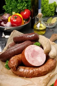Jigsaw Puzzle sausages