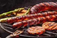Jigsaw Puzzle Grilled sausages