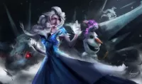 Rompecabezas The Sorceress Elsa
