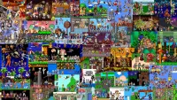 Quebra-cabeça A collage of games