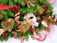 Jigsaw Puzzle Christmas composition