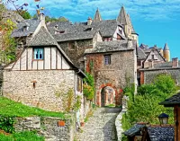 Jigsaw Puzzle Conques France