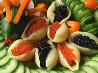 Слагалица Cancelloni with caviar