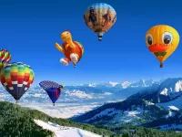 Слагалица Balloons competition