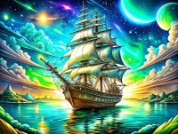 Jigsaw Puzzle Ship