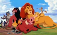 Quebra-cabeça Lion King