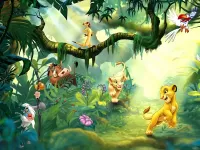 Jigsaw Puzzle Lion king