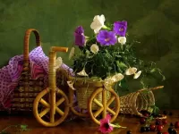 パズル Baskets flowers