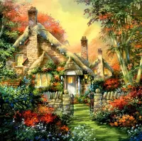 Jigsaw Puzzle Rattler Cottages