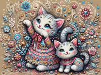 Jigsaw Puzzle Kittens