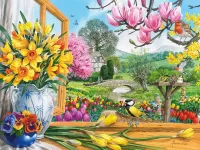 Jigsaw Puzzle Colours of spring