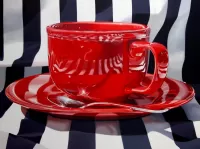 Jigsaw Puzzle Red Cup