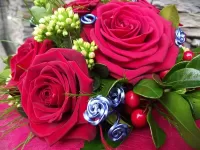 Puzzle Red roses 1