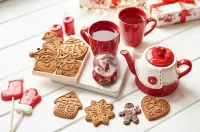 Jigsaw Puzzle Red set