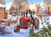 Слагалица Red tractor