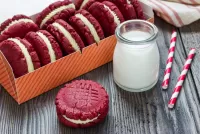 Jigsaw Puzzle Red cookies