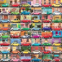 Puzzle Colorful machines