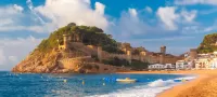 Jigsaw Puzzle The fortress and the beach