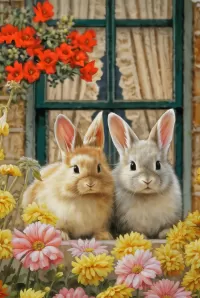 Slagalica Rabbits