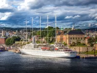 Слагалица Cruise sailboat in Oslo