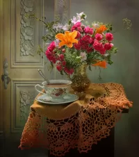 Slagalica Lace tablecloth