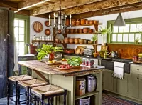 Rompicapo Provence style kitchen