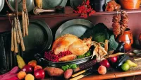 Jigsaw Puzzle Chicken with cranberries