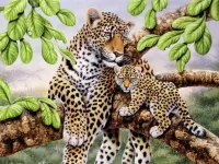 パズル Leopards