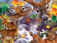 Jigsaw Puzzle Forest collage
