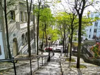 Quebra-cabeça Stairs of Montmartre