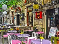 Puzzle Summer cafe in Izmir